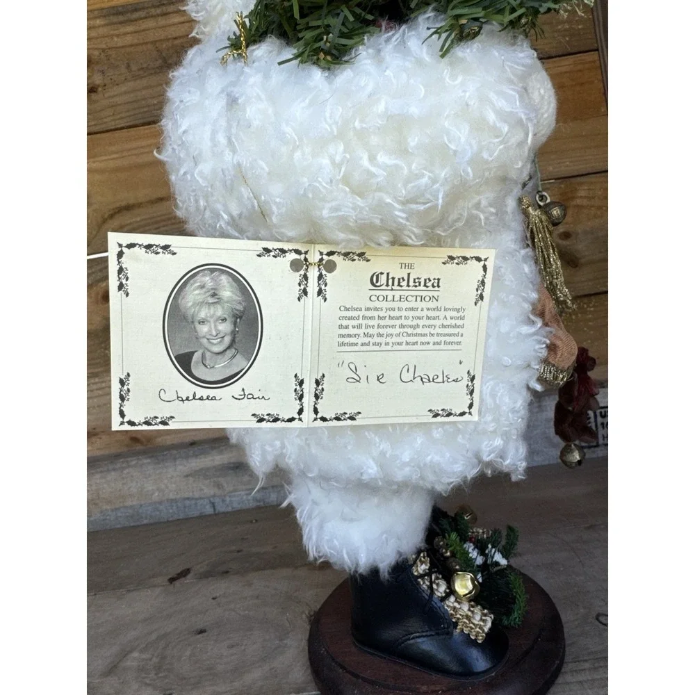 RARE Vintage Chelsea Fair Forever Christmas Santa  